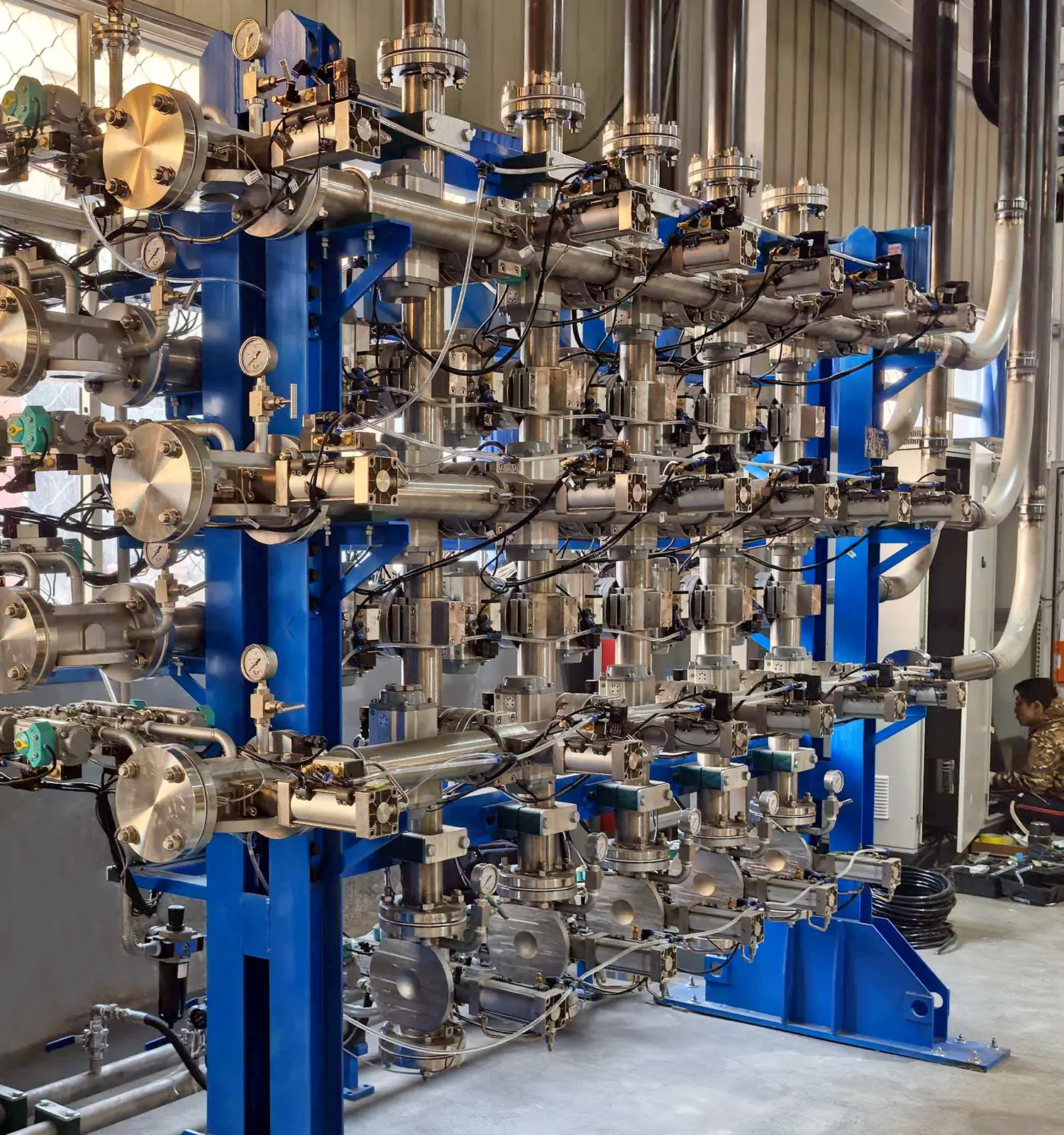 Automatic Pigging Matrix Manifold