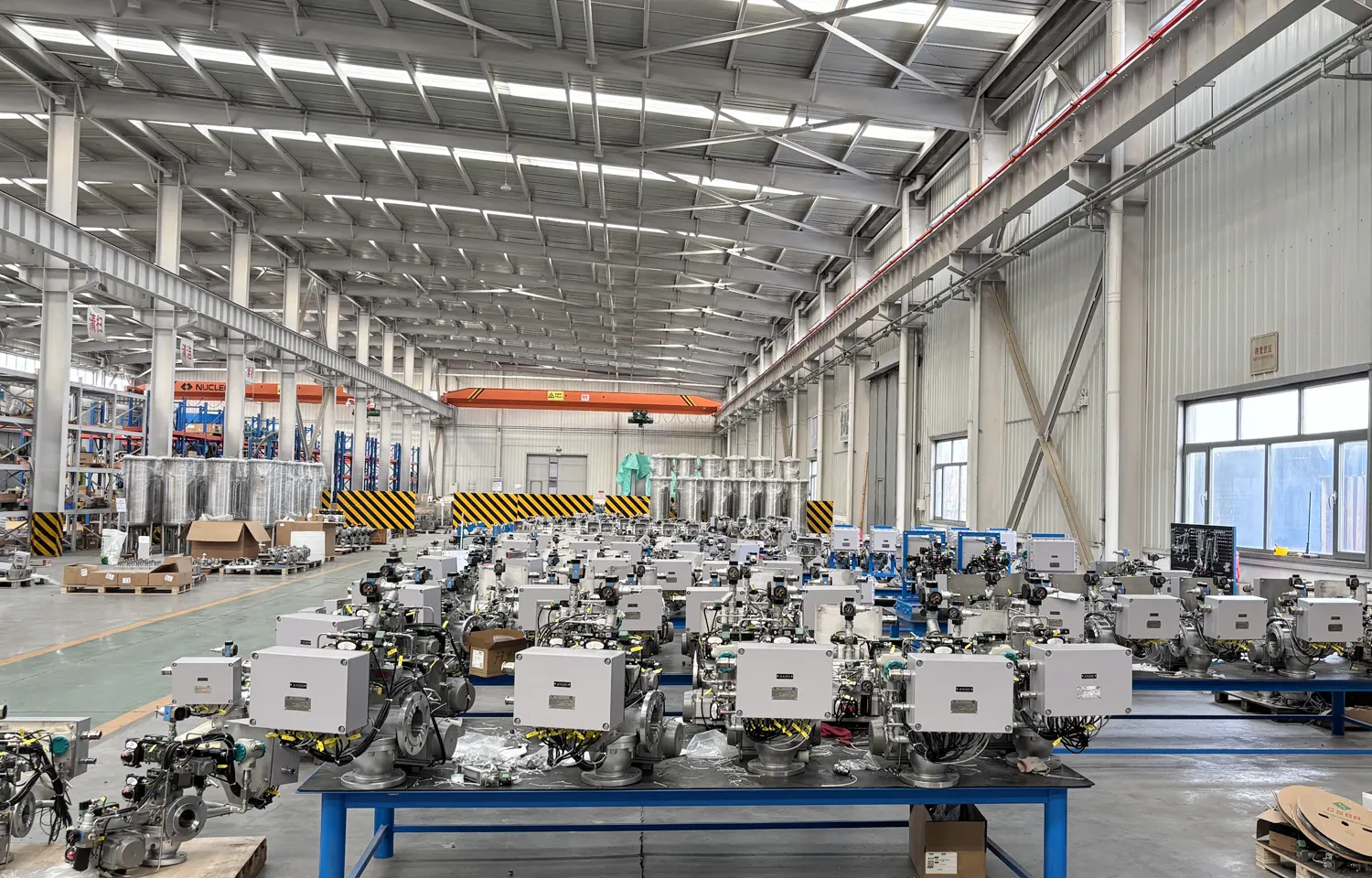 Industrial Pigging Station in VP Factory